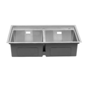 Chậu rửa bát 2 hố đôi cân giật cấp CL – 8245A